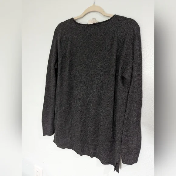LOFT Size large black long sleeved shirt - Picture 2 of 10